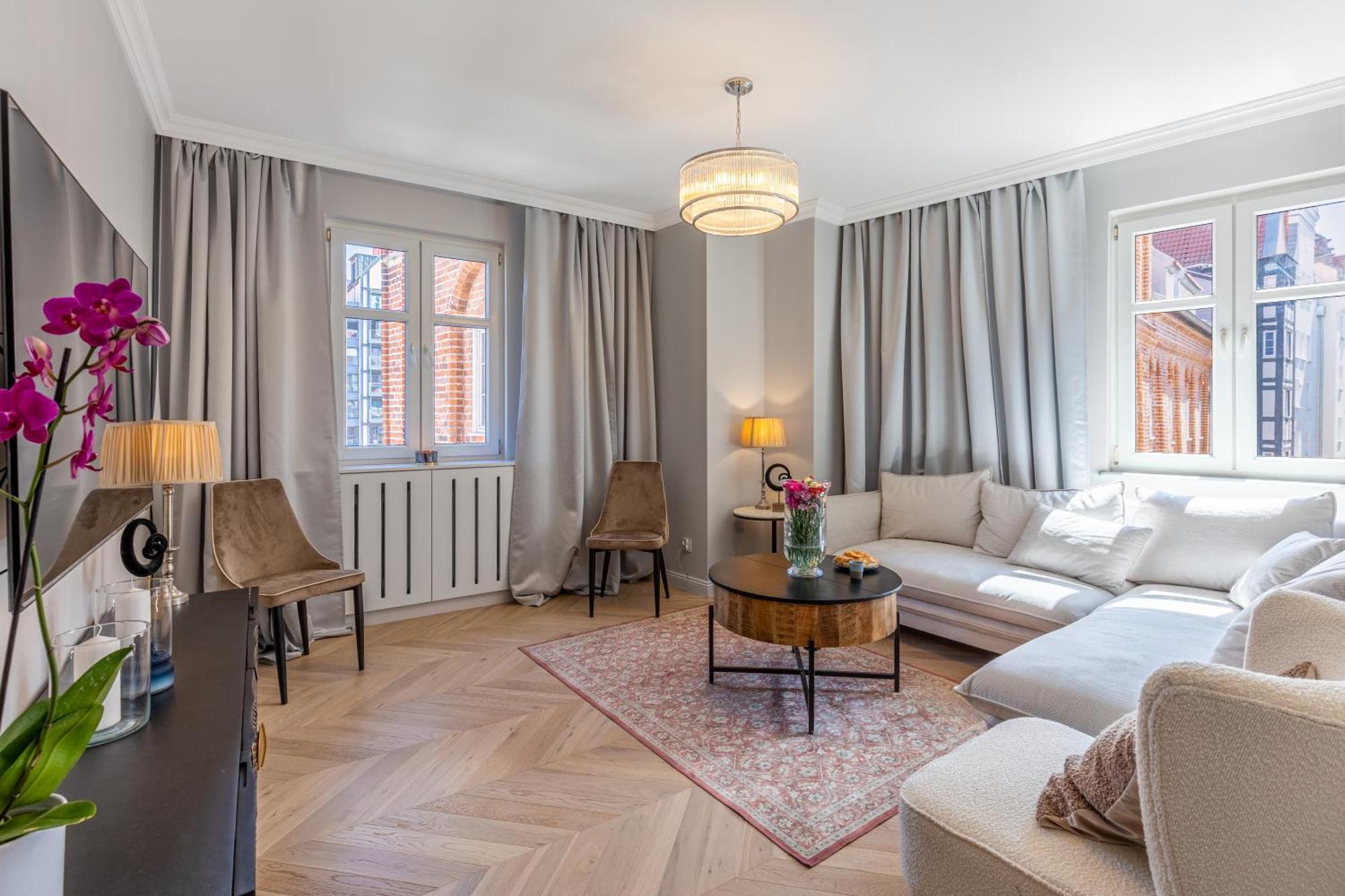 גדנסק Stylowy Apartament W Sercu Starowki Z Widokiem Na Motlawe מראה חיצוני תמונה